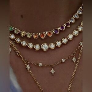 Gold and Diamond necklace